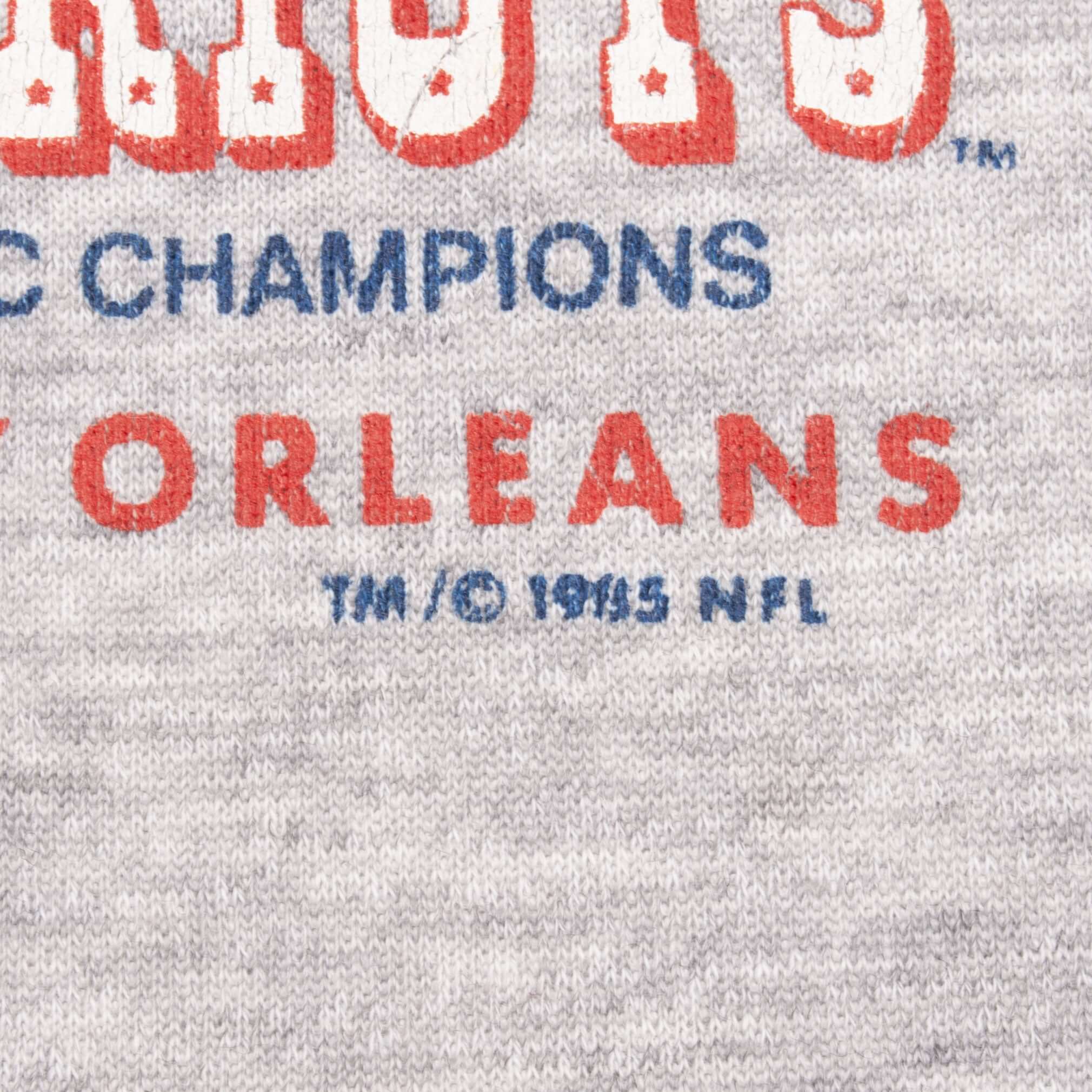 Vintage NFL XX Super Bowl New England Patriots Vs Chicago Bears Sweatshirt 1985 Size Medium Made In USA