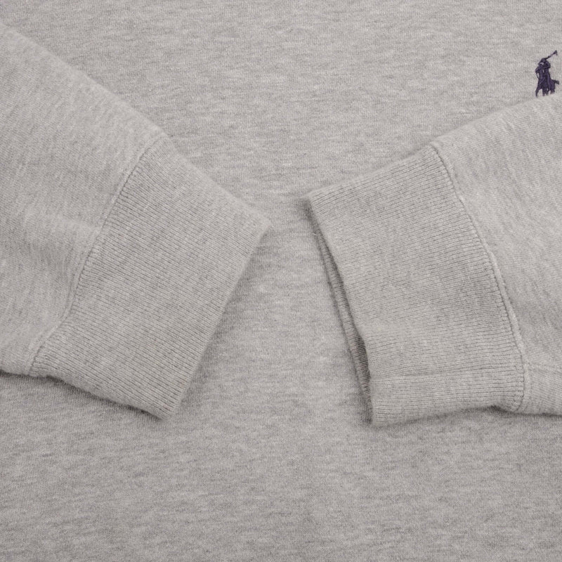 Vintage Polo Ralph Lauren Classic Crewneck Gray Sweatshirt Size Large 1990S
