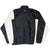 VINTAGE NIKE SWOOSH BLACK WHITE AND YELLOW WINDBREAKER JACKET 1990S LARGE