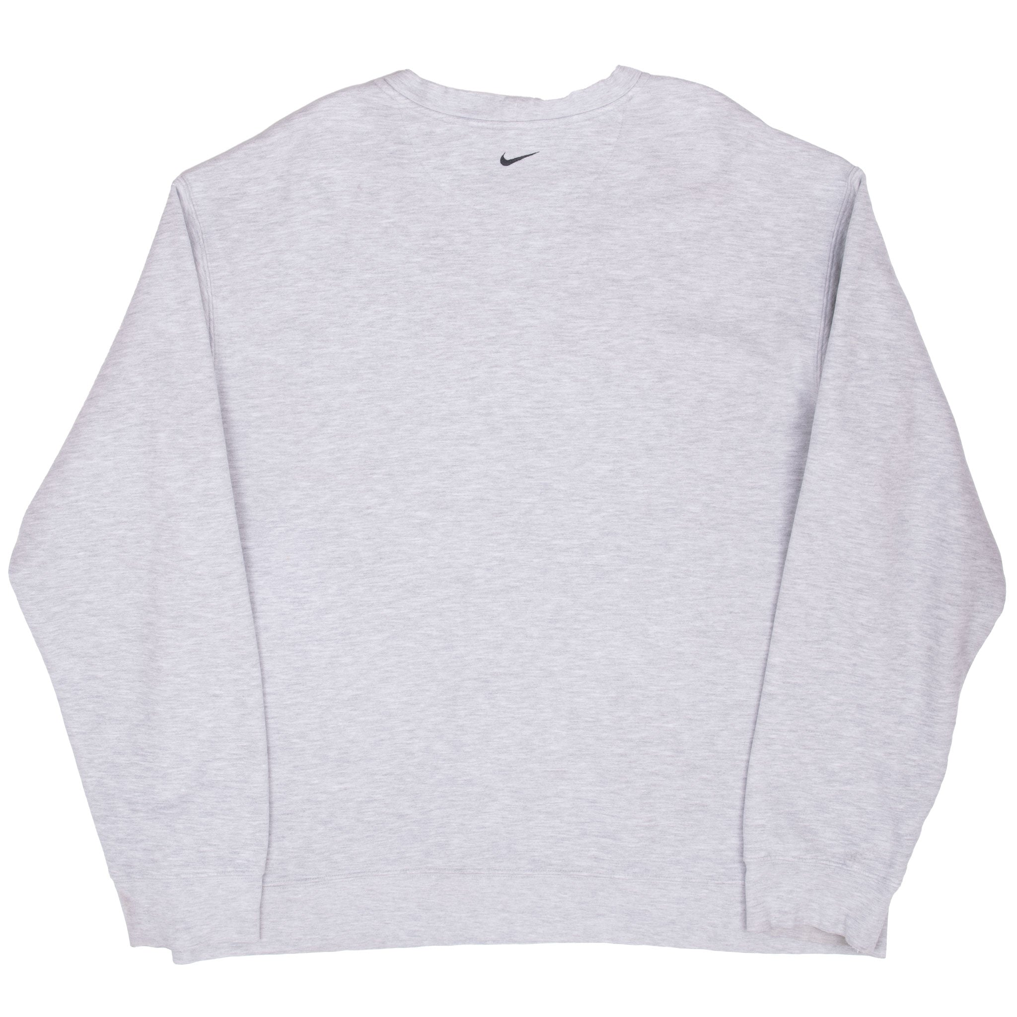 Vintage Nike Spellout Grey Sweatshirt 2000S Size XL