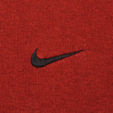 Vintage Red Nike Small Swoosh Sweatshirt 2000S Size Large