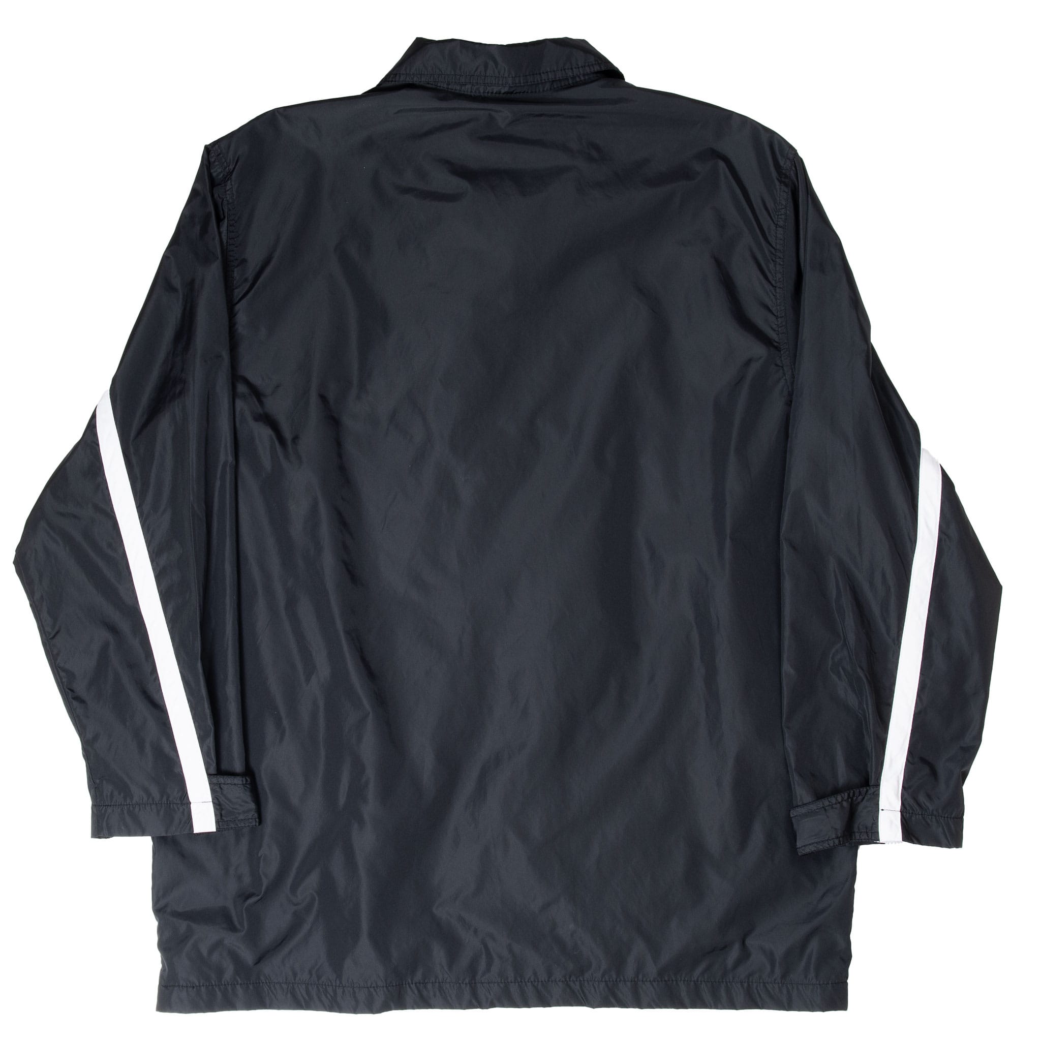 VINTAGE NIKE BLACK WINDBREAKER JACKET 1990S MEDIUM