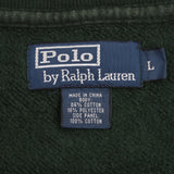 Vintage Polo Ralph Lauren Classic Crewneck Pine Green Sweatshirt Size Large 1990S