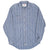 Vintage Levis Blue Striped Pocket Shirt 1990S Size Medium