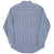 Vintage Levis Blue Striped Pocket Shirt 1990S Size Medium
