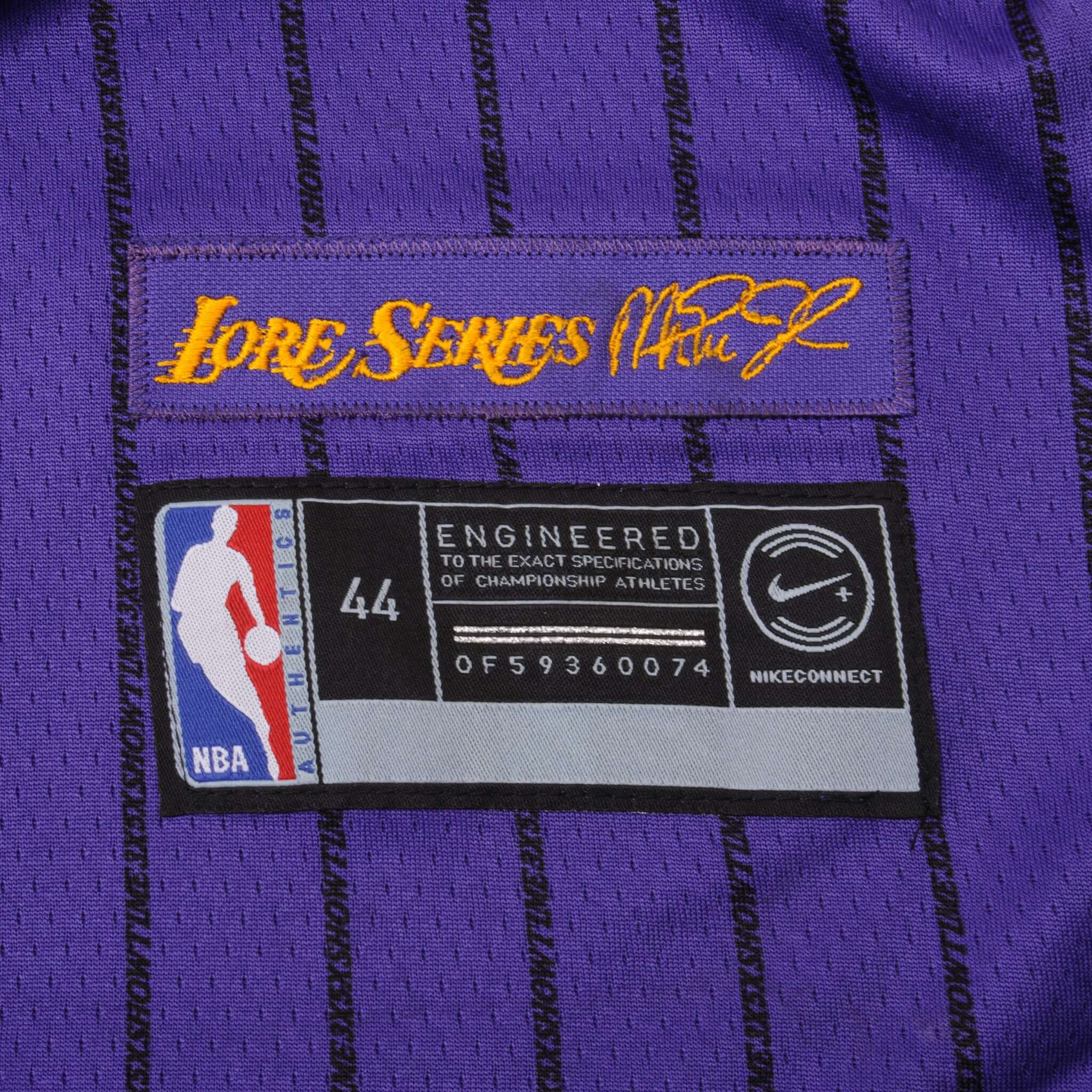 Nike NBA Los Angeles Lakers Kobe Bryant #24 Jersey Size 44