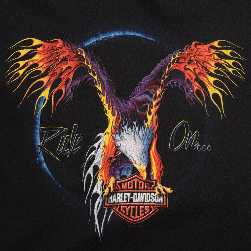 VINTAGE HARLEY DAVIDSON TEE SHIRT 2001 SIZE MEDIUM