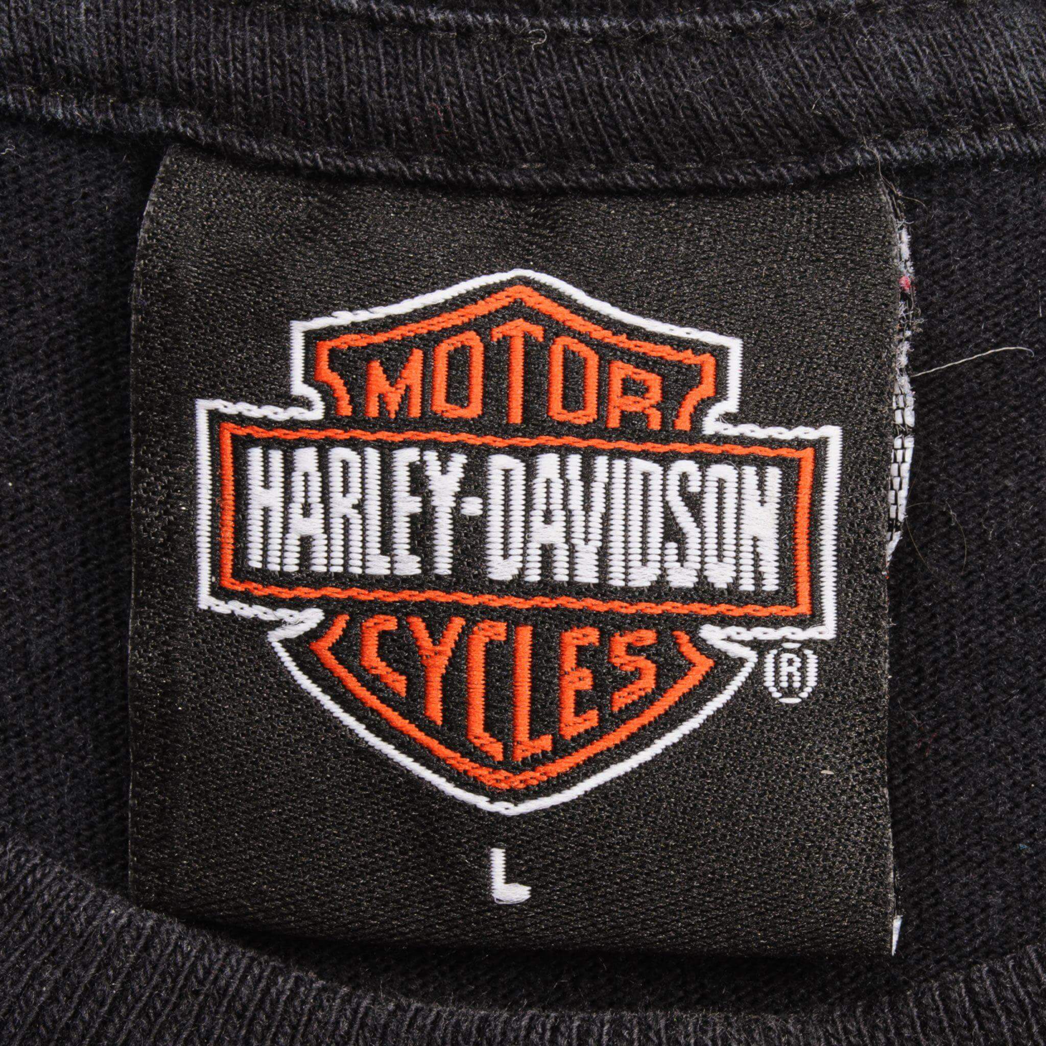 VINTAGE HARLEY DAVIDSON TEE SHIRT 2001 SIZE MEDIUM