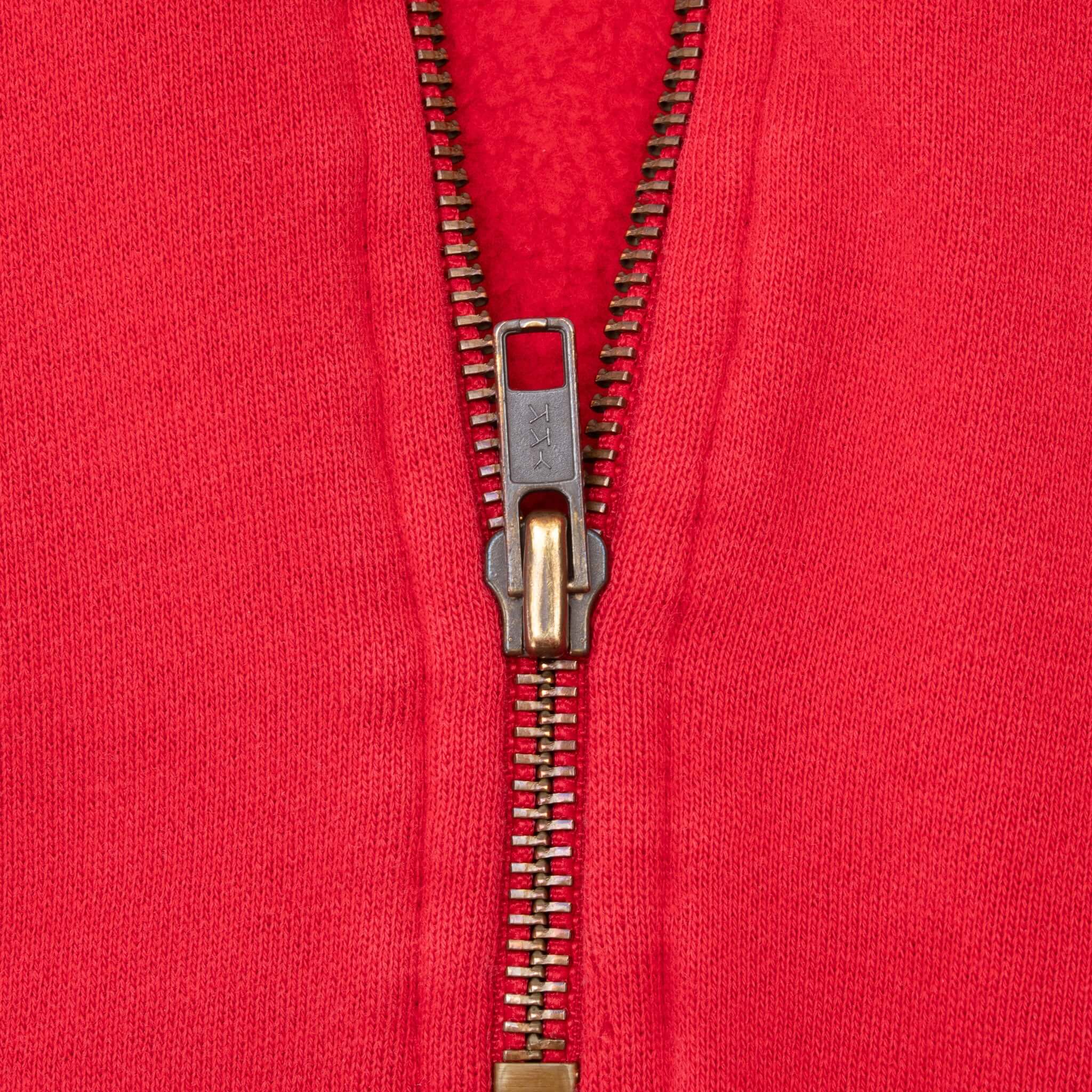 Vintage Ralph Lauren Usa Red Quarter Zip Sweatshirt 1990S Size XL