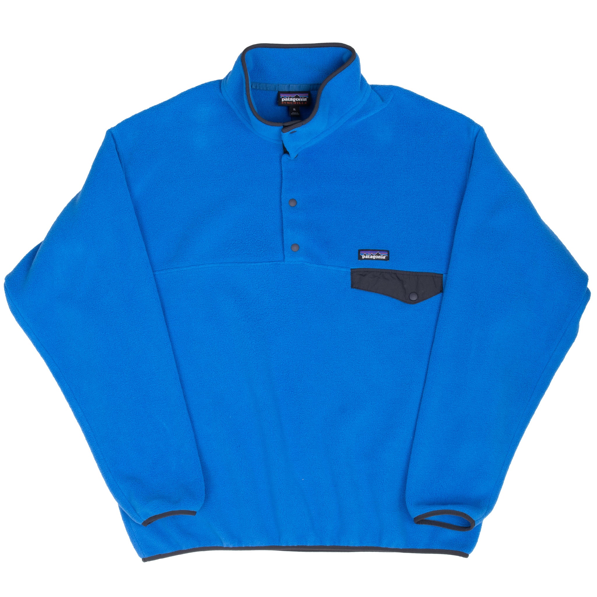 Vintage Patagonia Snap T Synchilla Blue Pullover Fleece Jacket 2000S Size XL

RN51884

STY25580