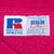 Vintage Russell Athletic Blank Pink Sweatshirt 1990S Size Large Made In USA
