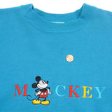 SUDADERA VINTAGE DE MICKEY, TALLA GRANDE, FABRICADA EN EE. UU.