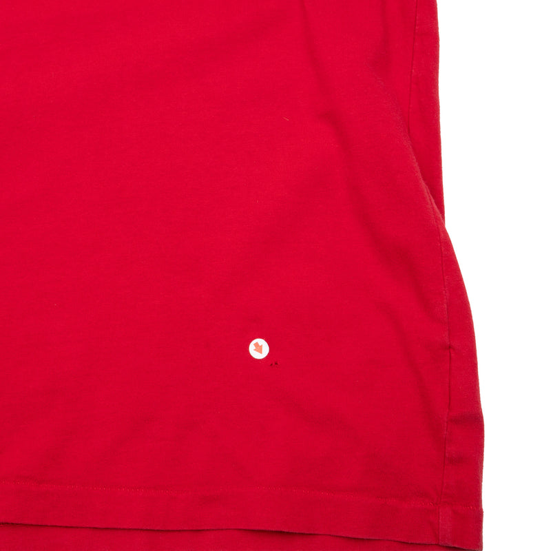 VINTAGE RALPH LAUREN POLO SPORT RED TEE SHIRT 1990S XL