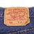 Beautiful Indigo Levis 501 Jeans Made in USA with a very dark wash.  Size on Tag 34X30  ACTUAL SIZE 33X30  Back Button #501