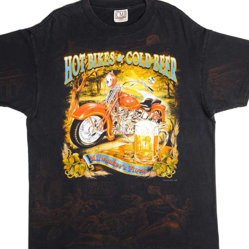 VINTAGE STURGIS BLACK HILLS RALLY TEE SHIRT 1998 SIZE LARGE MADE IN USA