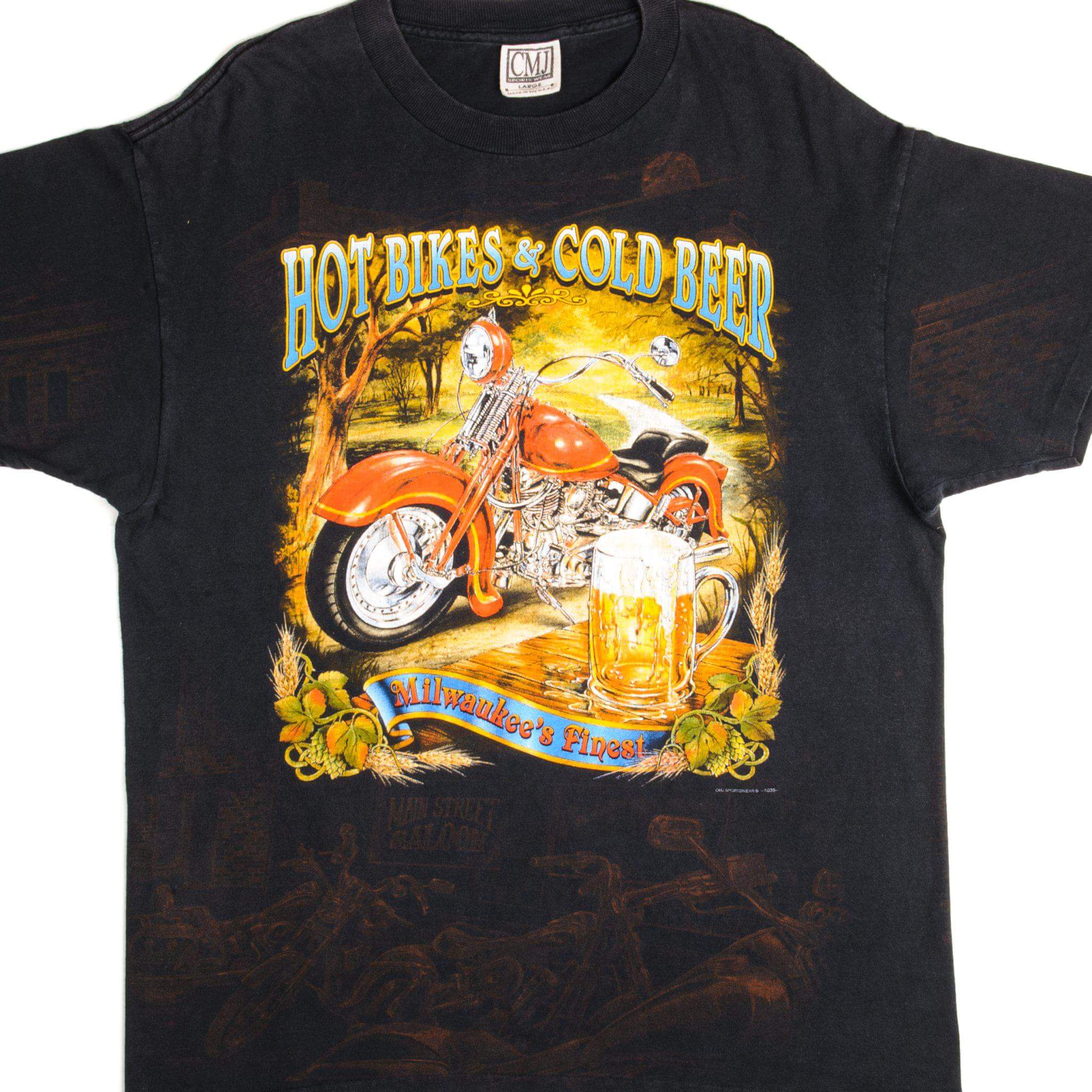 VINTAGE STURGIS BLACK HILLS RALLY TEE SHIRT 1998 SIZE LARGE MADE IN USA