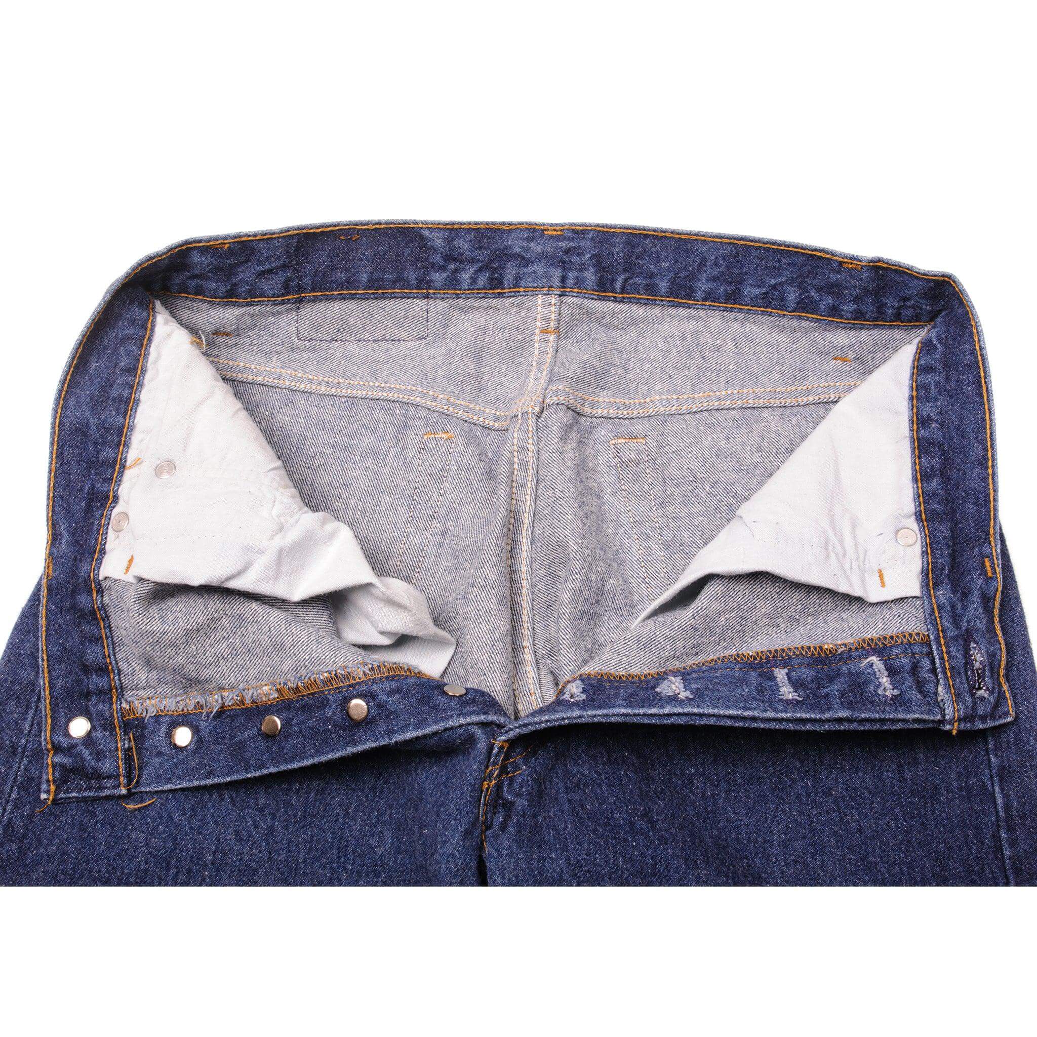 VINTAGE LEVIS 501 INDIGO JEANS 1990s SIZE 33X30 W33 L30 MADE IN USA