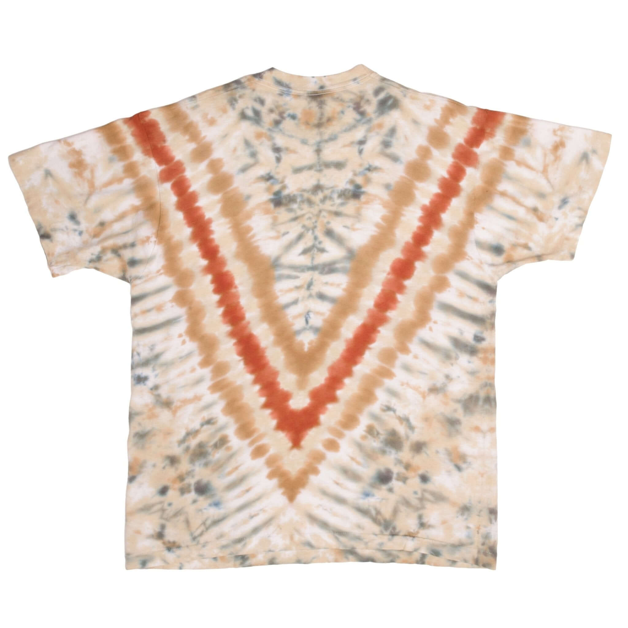 VINTAGE TIE DYE STEVIE RAY VAUGHAN TOUR 1989 TEE SHIRT SIZE XL MADE IN USA