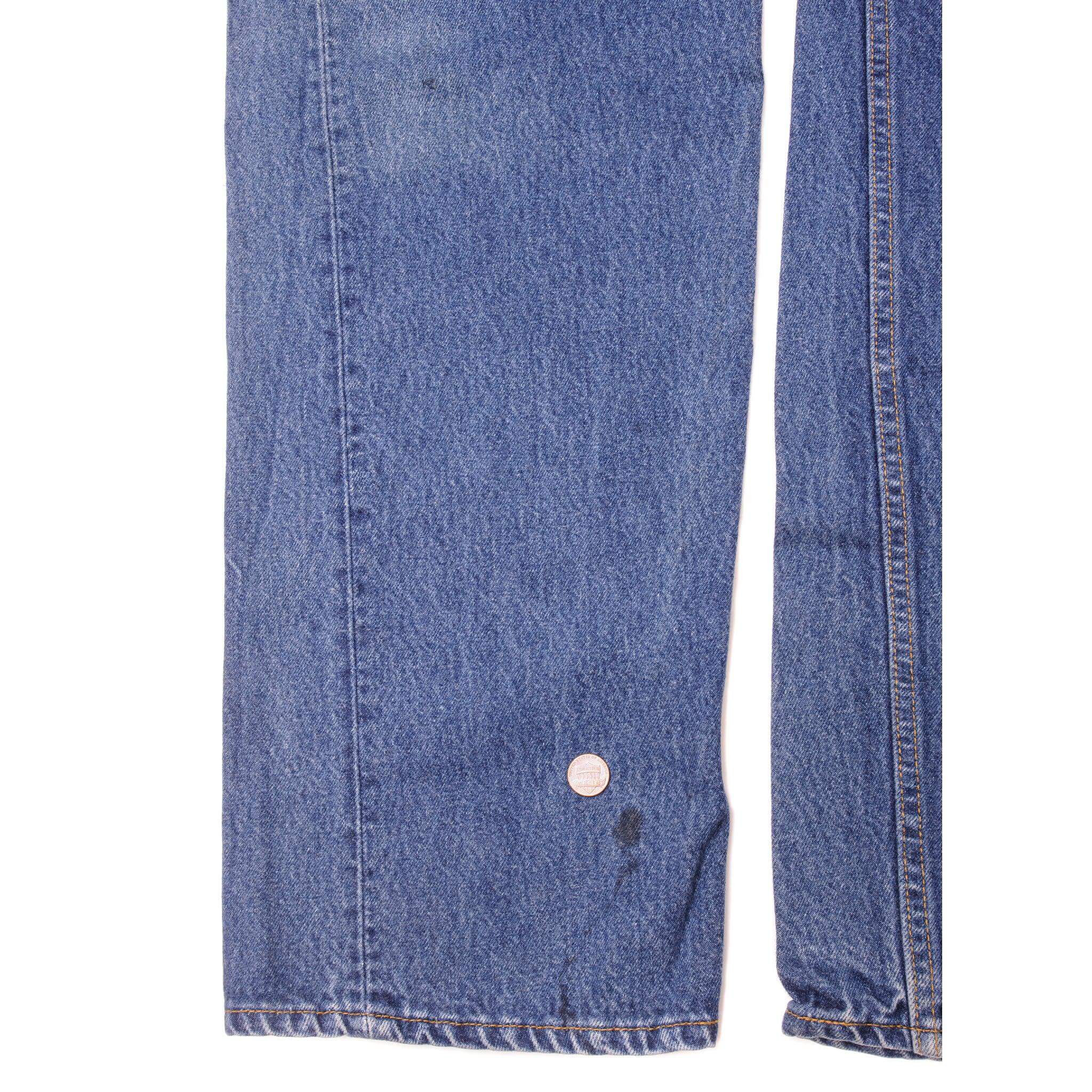 VINTAGE LEVIS 501 JEANS 1990s SIZE 38X32 W38 L32 MADE IN USA