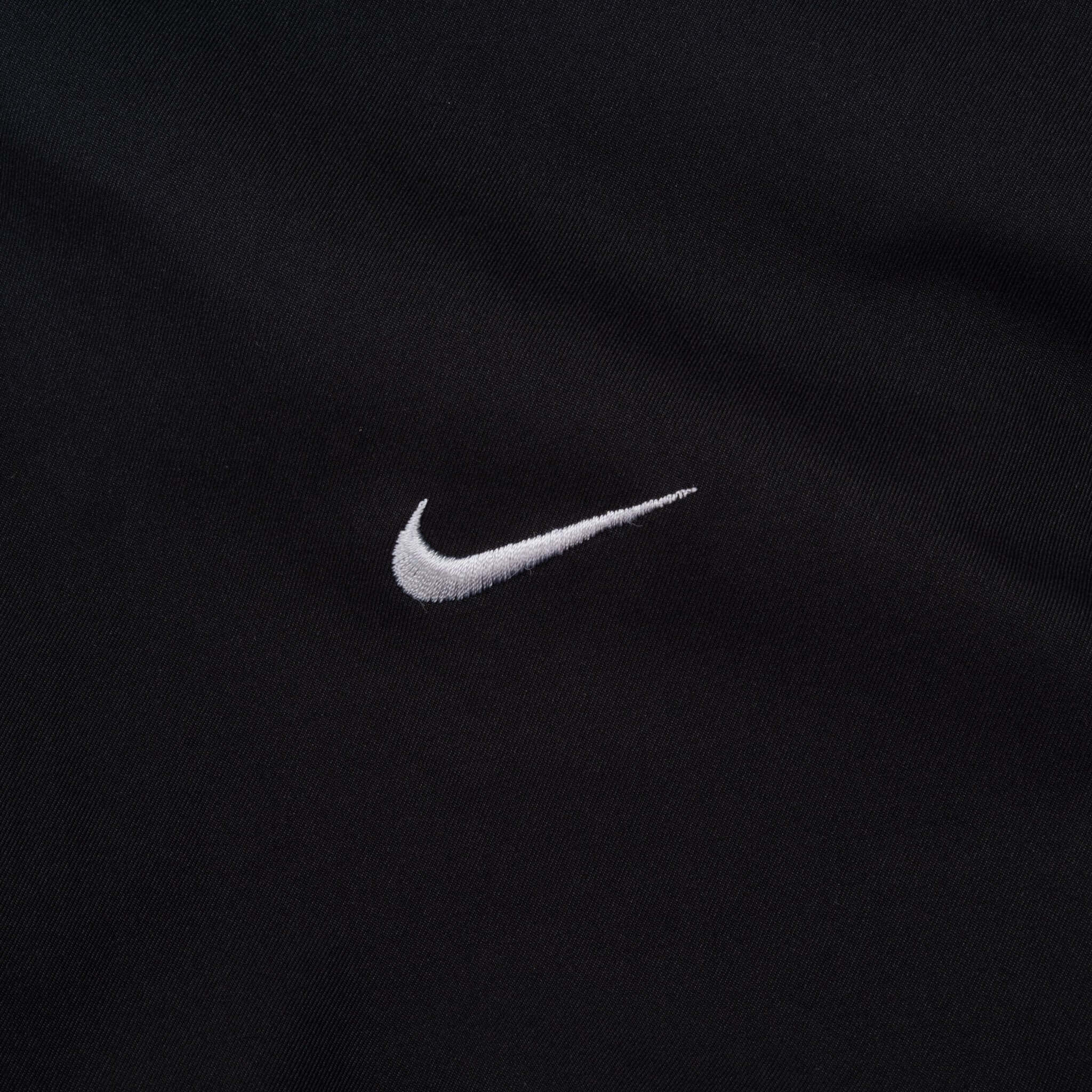 Vintage Nike Classic Swoosh Black Windbreaker Jacket 2000S Size 3XL