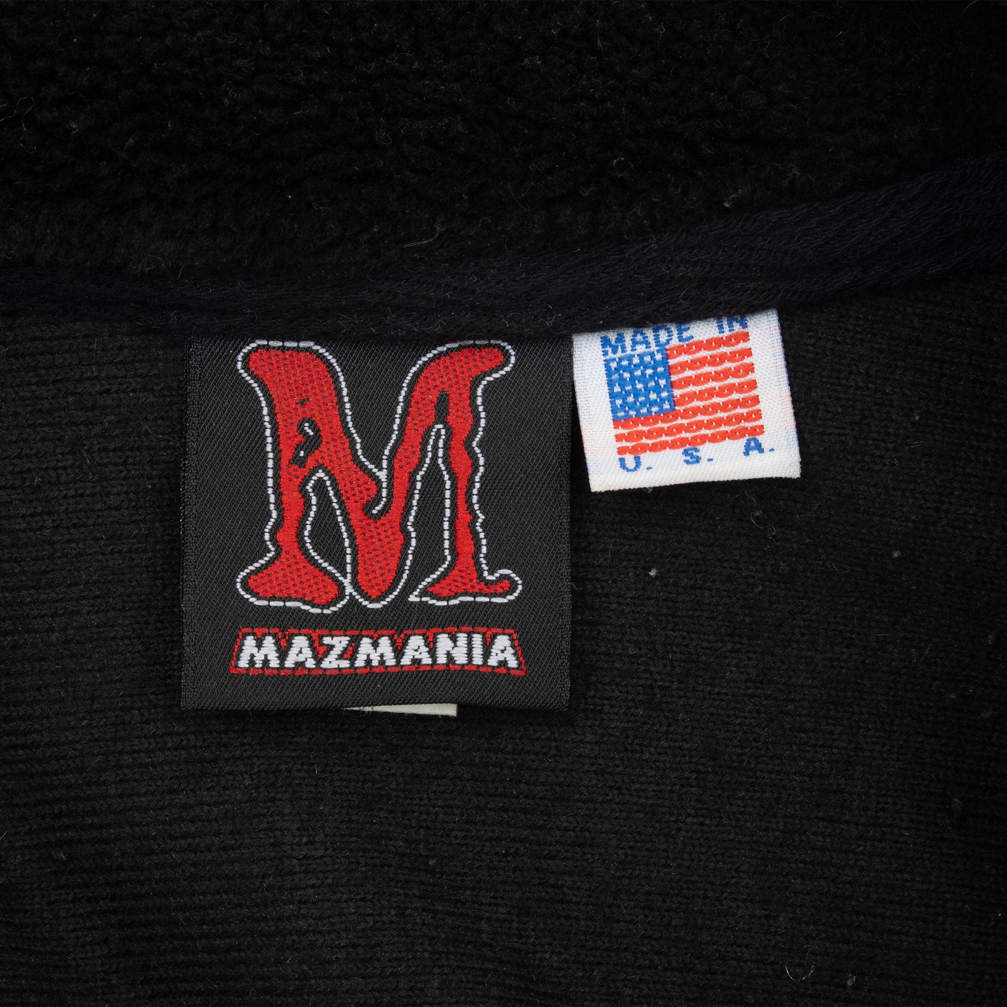 Vintage Animal Print Wild Horses Fleece Jacket 1990S Size Large Made In Usa