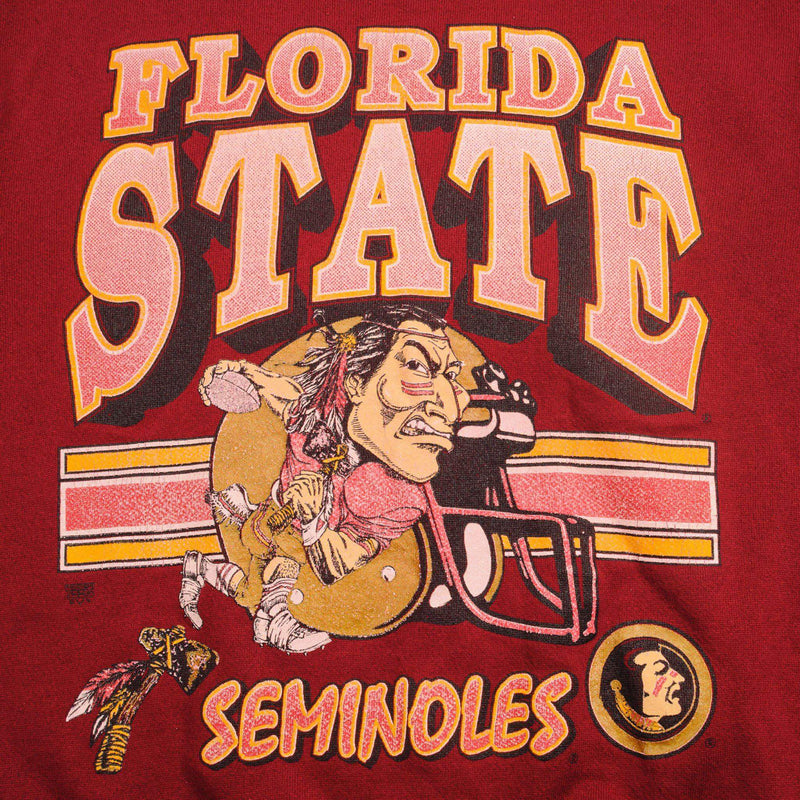 VINTAGE FLORIDA STATE SEMINOLES SWEATSHIRT SIZE XL MADE IN USA