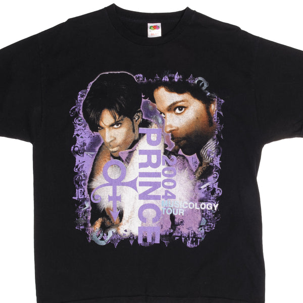 Vintage Prince Musicology Tour 2004 Fruit of The Loom Tee Shirt Size XL