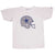 Vintage White Champion NFL Dallas Cowboys Tee Shirt Early 1980S-1990 Size Large Made In USA With Single Stitch Sleeves