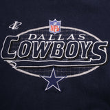 Vintage Nfl Dallas Cowboys Embroidered Sweatshirt 1990S Size Large Made In USA