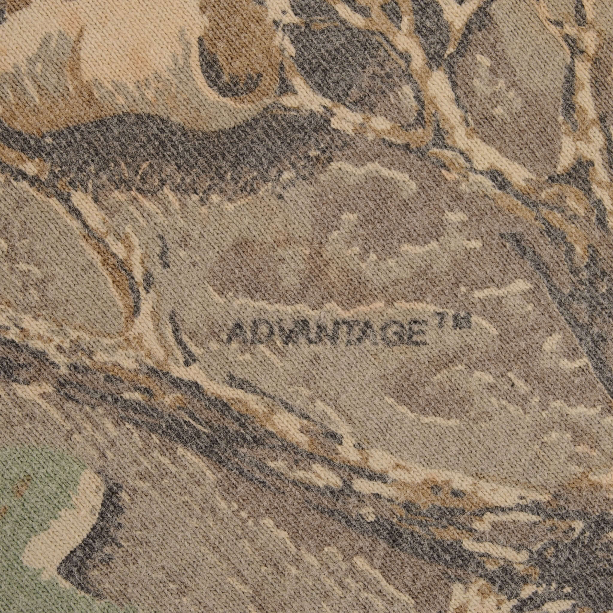 Vintage Hunting Advantage Camo Wrangler Pocket Tee Shirt 1990S Size Medium Made In USA With Single Stitch Sleeves