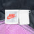 VINTAGE NIKE SWOOSH PURPLE GREEN WINDBREAKER JACKET LATE 1980S SMALL