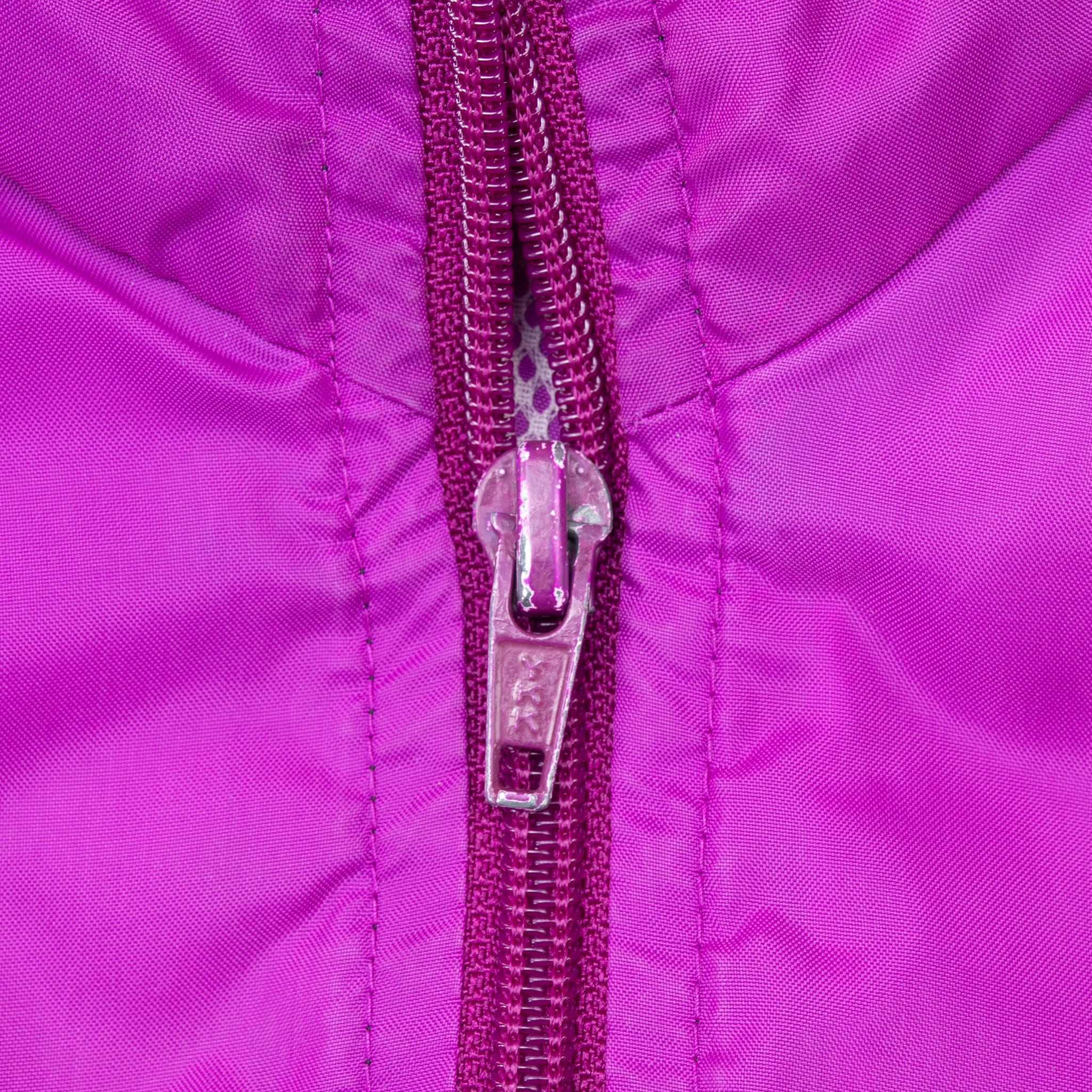 VINTAGE NIKE SWOOSH PURPLE GREEN WINDBREAKER JACKET LATE 1980S SMALL