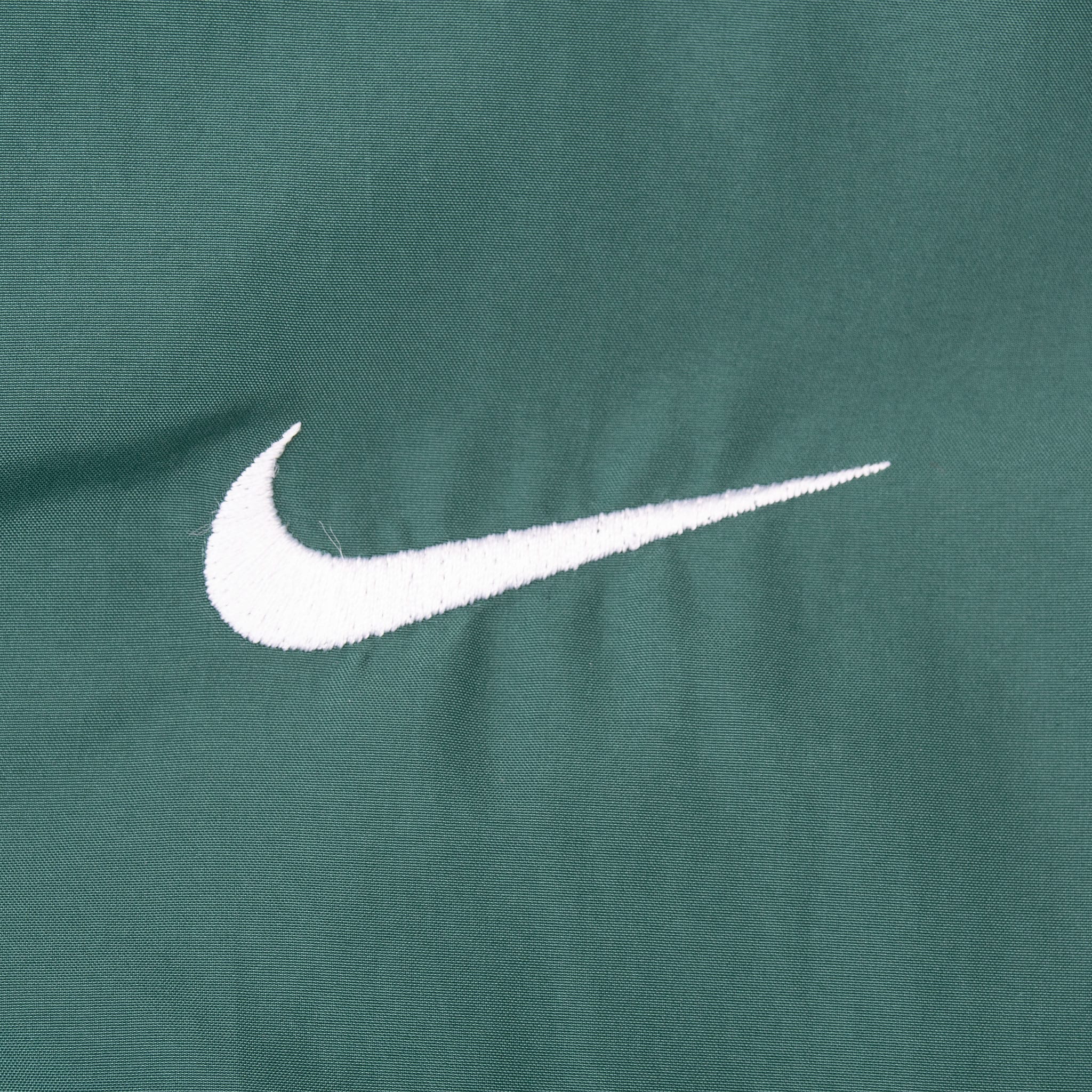 VINTAGE NIKE SWOOSH GREEN PULLOVER WINDBREAKER JACKET 1990S LARGE