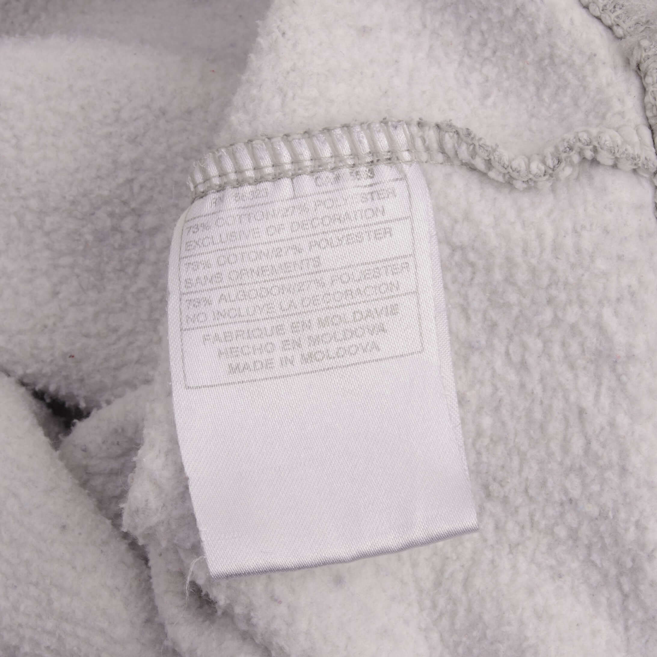 Vintage Nike Classic Swoosh Gray Sweatshirt 2000S Size Large