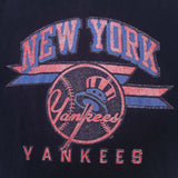 Vintage Champion Major League Baseball New York Yankees 1980S Tee Shirt Size Large Made In USA With Single Stitch Sleeves