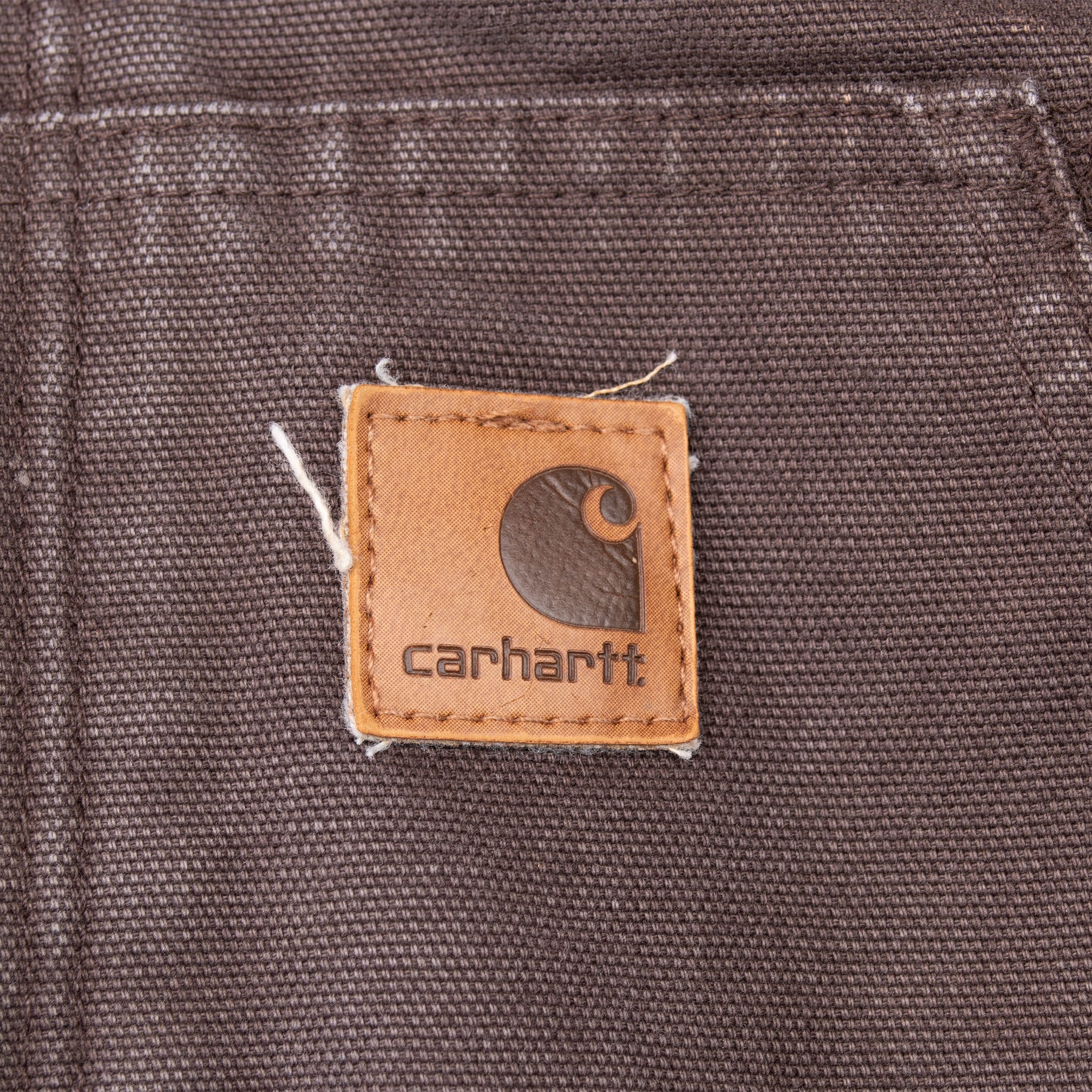 VINTAGE CARHARTT BROWN HOODED ACTIVE JACKET J280DKB 2012 SIZE MEDIUM