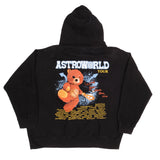 Travis Scott Astroworld 2019 Teddy Bear Hoodie Sweatshirt Size XL