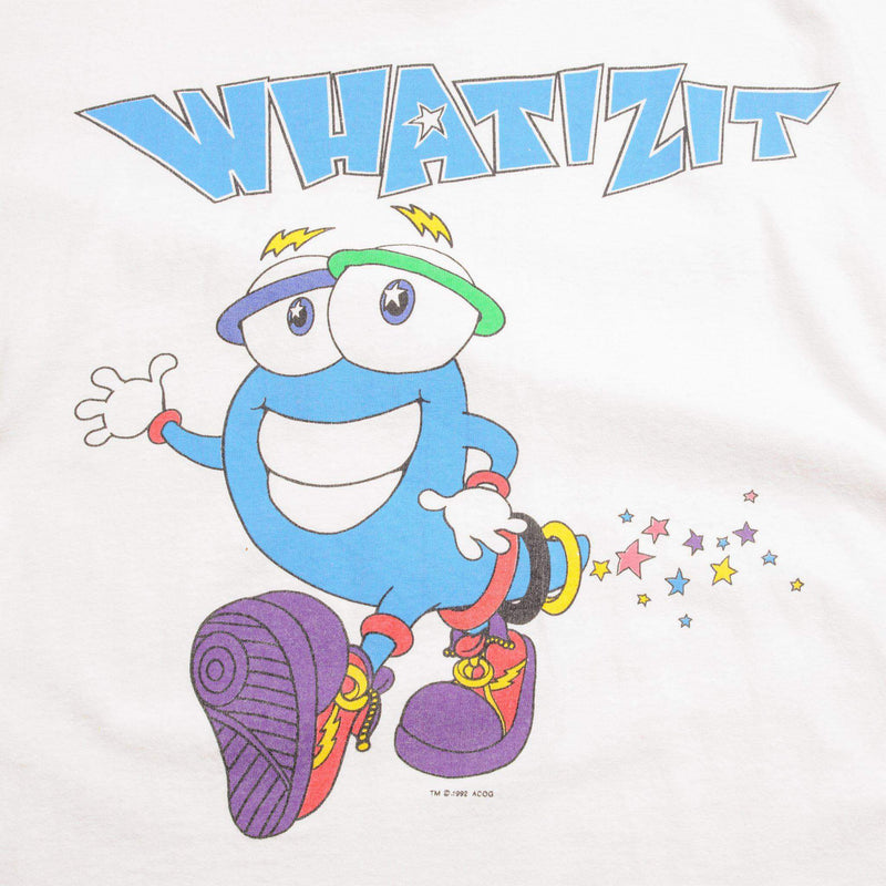 VINTAGE OLYMPIC GAMES ATLANTA 1996 WHATIZIT TEE SHIRT 1990S LARGE MADE IN USA