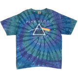 Vintage Pink Floyd The Dark Side Of The Moon 2007 Tie Dye Tee Shirt Size Medium