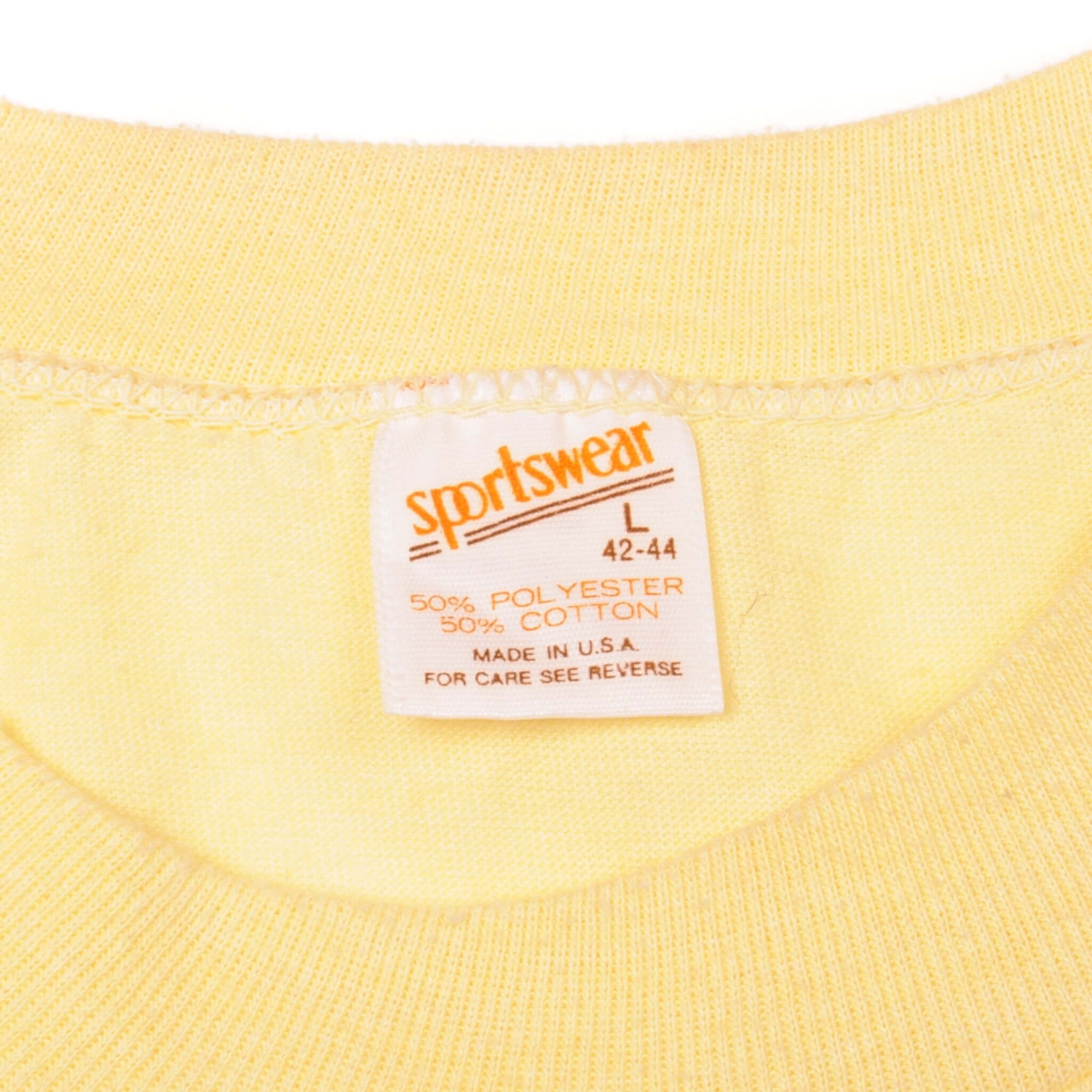 Vintage Motocross des Nations & Trophee Des Nations Sportswear Tee Shirt 1981 Size Medium Made In USA with single stitch sleeves.