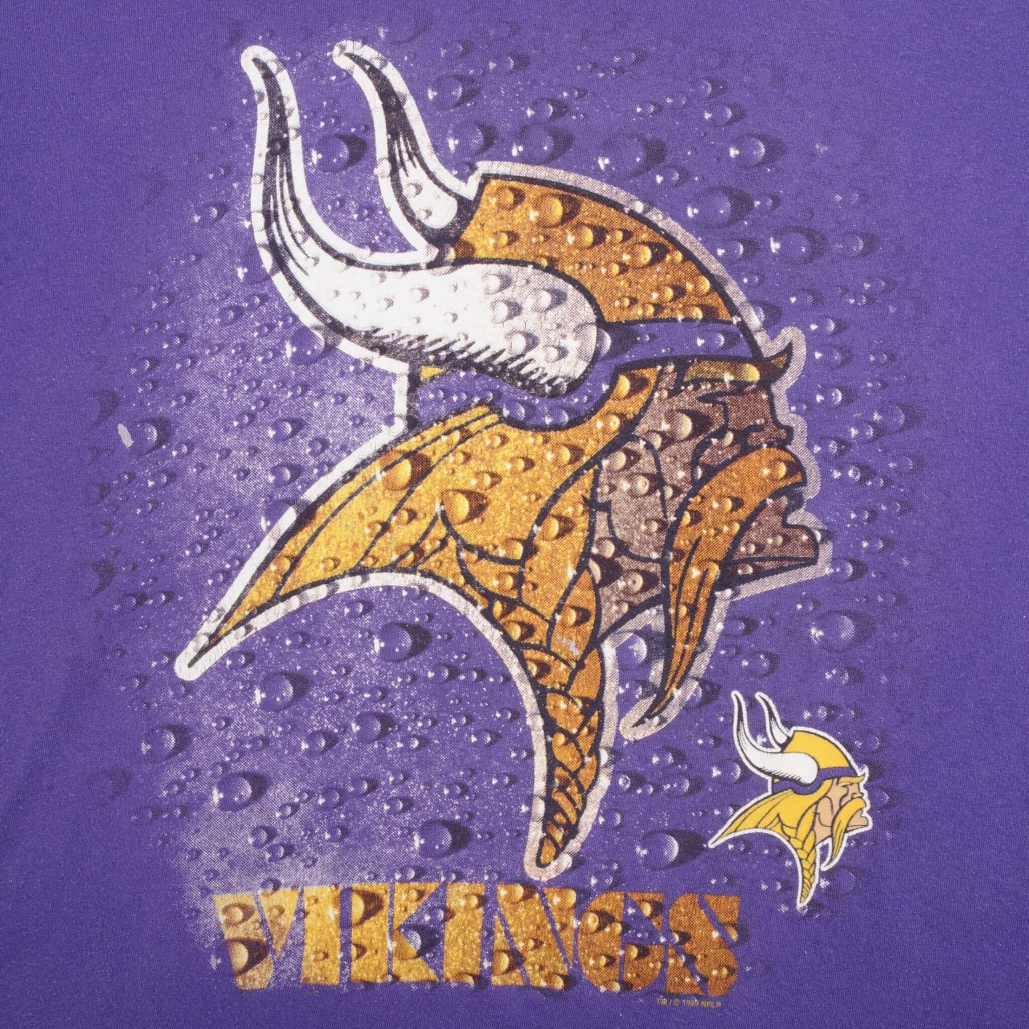 Vintage NFL Minnesota Vikings 1999 Tee Shirt Size Large Made In USA