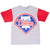 Vintage Mlb Philadelphia Phillies 1994 Tee Shirt Size Large Made In Usa With Single Stitch Sleeves