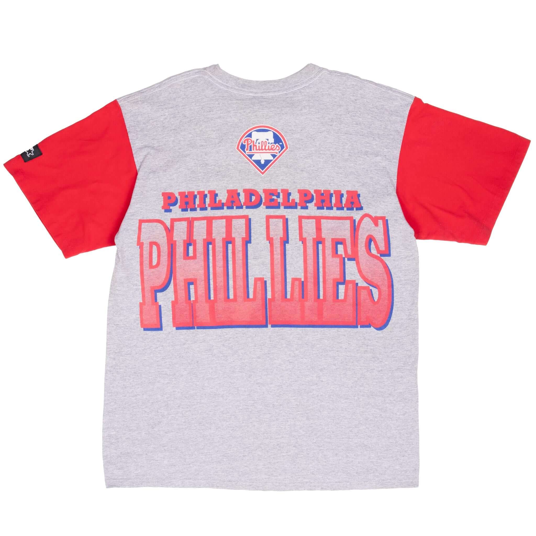 Vintage Mlb Philadelphia Phillies 1994 Tee Shirt Size Large Made In Usa With Single Stitch Sleeves