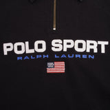 Vintage Polo Sport Ralph Lauren Quarter Zip Sweatshirt 1990S Size 2XL