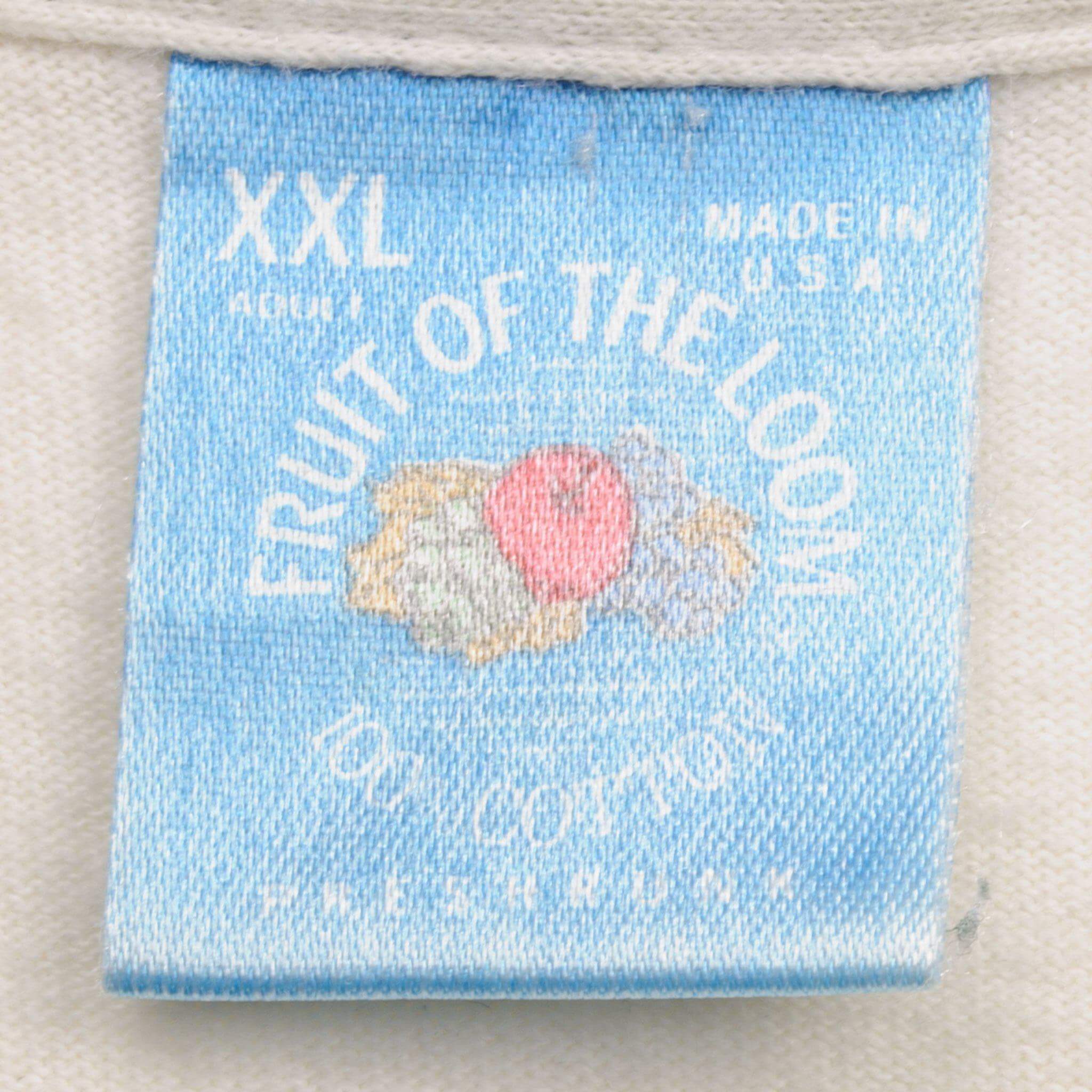 VINTAGE NASCAR TAZ TEE SHIRT 1995 SIZE 2XL MADE IN USA