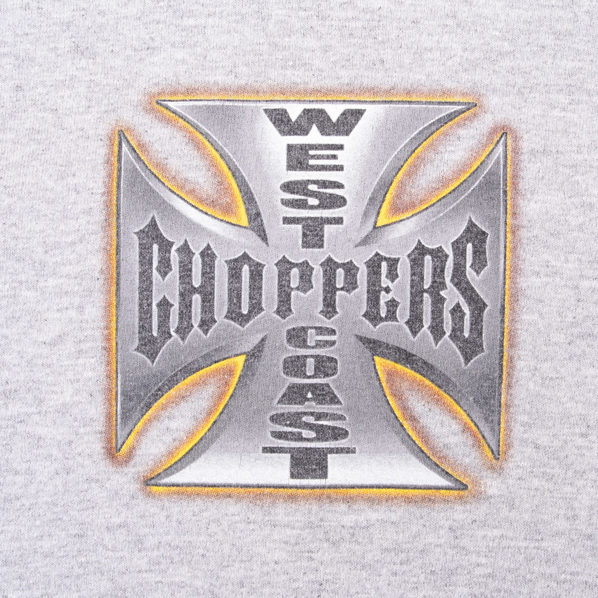 VINTAGE WEST COAST CHOPPERS LONG BEACH 2000S LONG SLEEVE TEE SHIRT MEDIUM