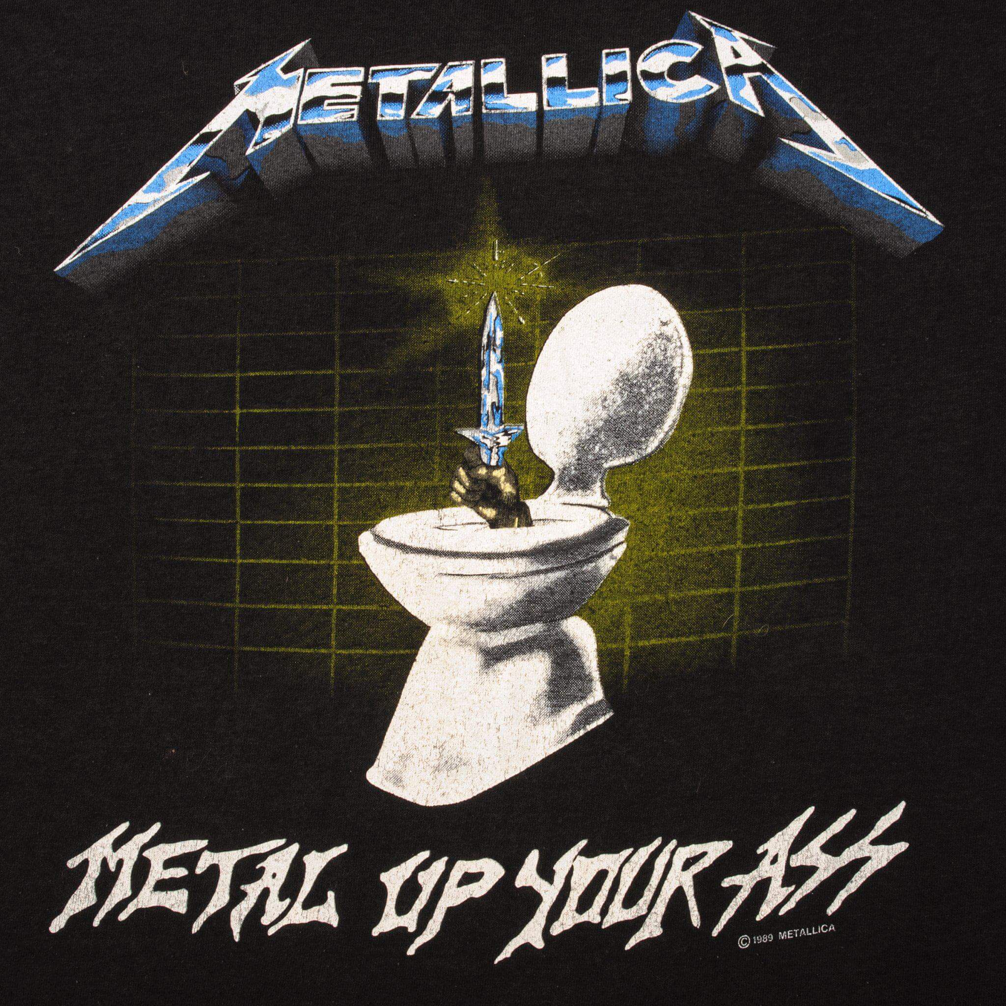 VINTAGE METALLICA TEE SHIRT 1989 SIZE MEDIUM MADE IN USA