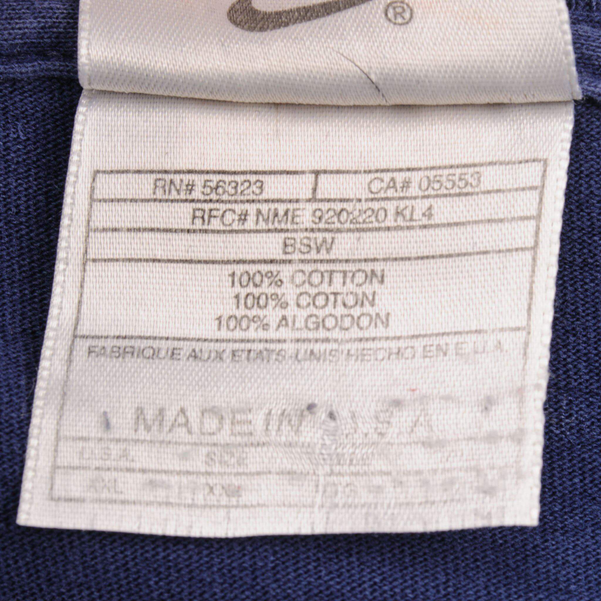 VINTAGE NIKE TEE SHIRT EARLY 1990S SIZE 2XL MADE IN USA