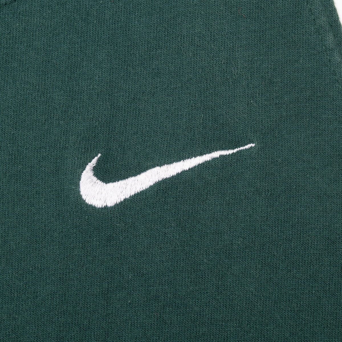 Vintage Nike Classic Swoosh Green Tank Top 1990s Size Large Made in USA