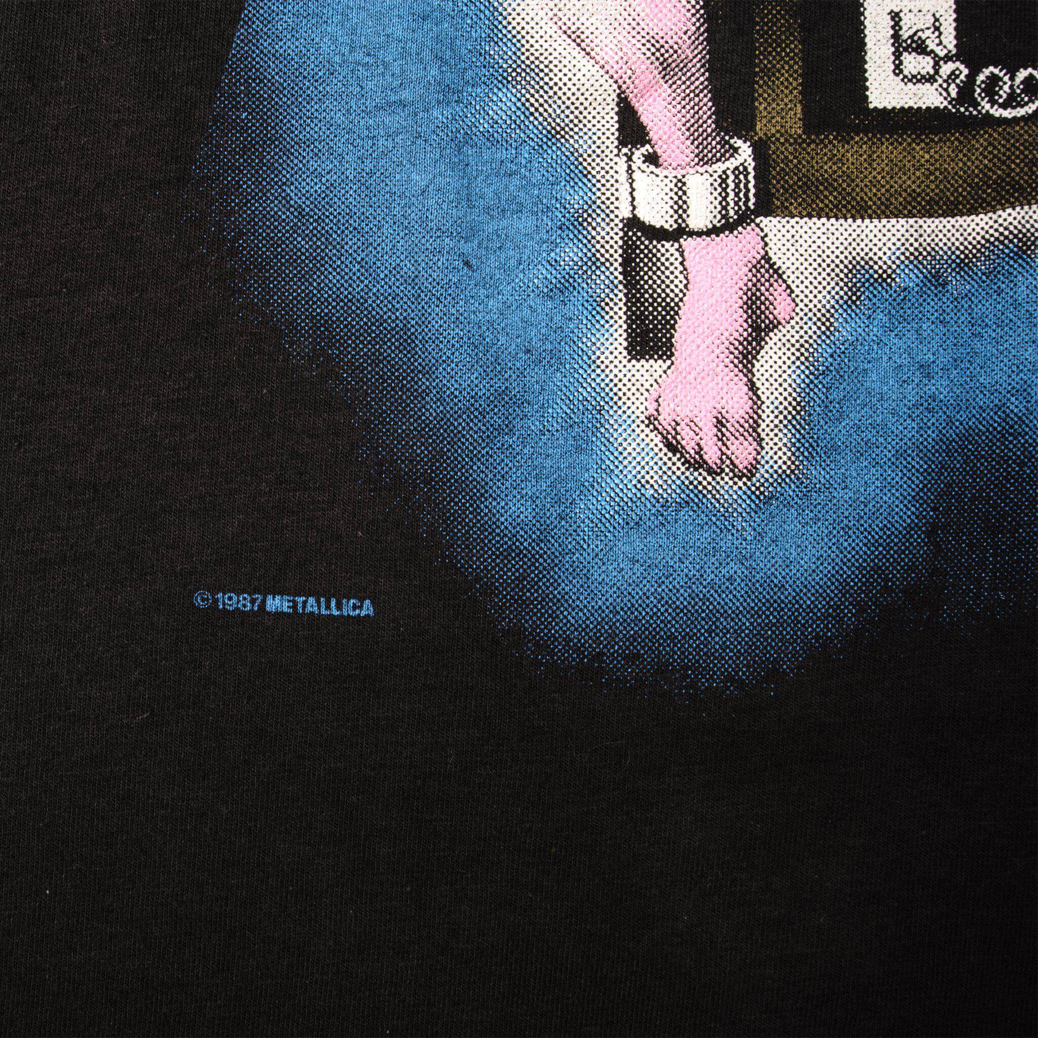 VINTAGE METALLICA TEE SHIRT 1989 SIZE MEDIUM MADE IN USA